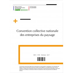 Convention collective nationale Paysagistes (hors cadre)  2015 + Grille de Salaire