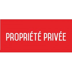 Propriété privée