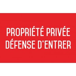 Propriété privée