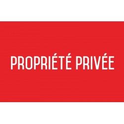 Propriété privée