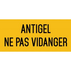 Panneaux de signalisation obligation. Panneau Protection obligatoire de la vue