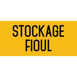 Stockage fioul - L.200 x H.100 mm