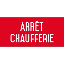 Arrêt chaufferie - L.200 x H.100 mm