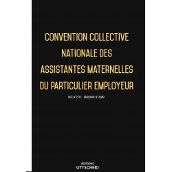 Convention collective nationale des assistantes maternelles du particulier employeur FEVRIER 2017 + Grille de Salaire