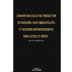 Convention collective eaux embouteillées et boissons rafraichissantes sans alcool et bière  FEVRIER 2017 + Grille de Salaire