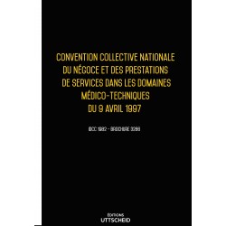 Convention collective nationale Prestations de services dans les domaines médico-techniques 2015 + Grille de Salaire