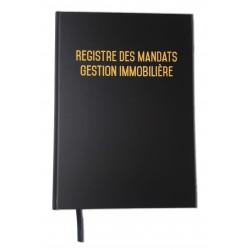 Registre des mandats - Gestion immobilière