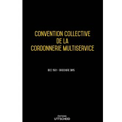 Convention collective de la cordonnerie multiservice AVRIL 2017 + Grille de Salaire