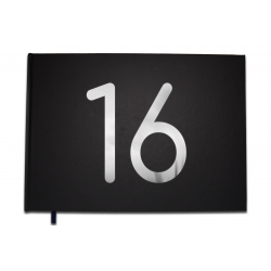 Livre d'or 16 ans - Anniversaire, Mariage, Retraite -  Lettres chromées -100 pages - Qualité premium - Uttscheid