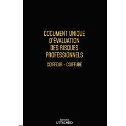 copy of Document Unique d'évaluation des risques professionnels métier : Coiffeur - Coiffure - Version 2017